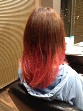 ヘアラウンジ チェルシー(Hair lounge CHELSEA) スィートピンクグラデーション