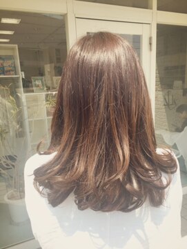 ヘアースペース ルーシー(hair space Rucy) アッシュブラウン