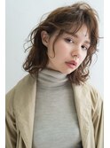 無造作なニュアンスパーマ