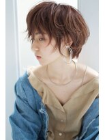 マリアバイアフロート(Maria by AFLOAT) マッシュウルフショートボブ☆デザインカラー切りっぱなしボブ