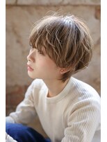 カライングドゥ(ing deux)&nbsp;大人ショートボブ丸みショートカットマッシュショート前髪あり