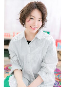 ミック 日暮里店(miq) 色っぽかわいい♪エアリーフェミニンボブb