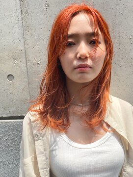 タイドヘア 茨木店(TIDE HAIR) キャロットオレンジ