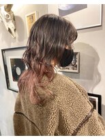 ジーナ(XENA) 『光』 Long Wolf Inner Pink Beige