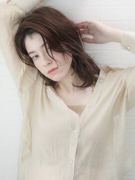 アールプラスヘアサロン(ar+ hair salon) ゆるやかウェーブ