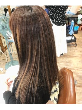 ハウオリ ヘアーワークス(Hauoli hair works) 極上もっちりツヤツヤストレート