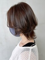 アイティーバイアルバム 藤沢店(IT by ALBUM) アッシュベージュウルフ_ショコラベージュボブルフ_ba341441