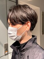 エリマ 調布(elima)&nbsp;カルマパーマ/センターパート/ナチュラルスタイリング[調布]