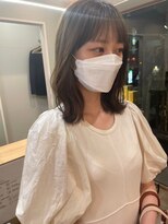 サク 田町芝浦(Sac.)&nbsp;「Sac.」富永実夕　スタイリング時間６分！人気の韓国風ヘア