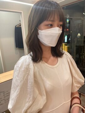 サク 田町芝浦(Sac.) 「Sac.」富永実夕 スタイリング時間6分!人気の韓国風ヘア