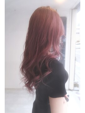 キャリー(CALEE.) ピンク×ロング