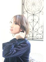 ヘアストーリー リズム(hair story r ism)&nbsp;春先どりのボブ・ウルフ♪30代40代50代