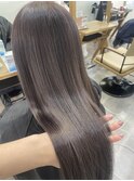 透明感グレージュ