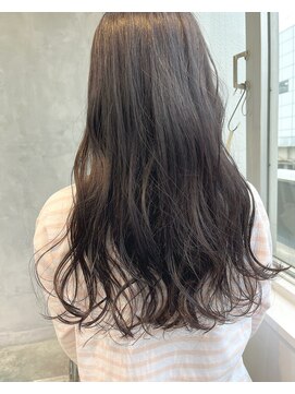 キチ(kichi.) [kichi.] ロングヘア×ダークグレージュ