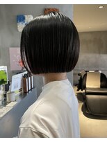 ハウ 心斎橋(how)&nbsp;ミニボブ/ショート/ショートヘア/前下がりボブ/ぱつっとボブ