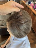 白髪は天然ハイライト