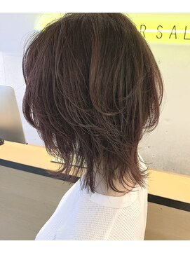 エイト 福岡天神店(EIGHT fukuoka) 【EIGHT 福岡3月】馬場佑馬　チェリーピンク×マッシュウルフ