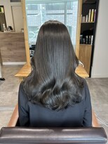 ネイヴィル オモテサンドウ(navile omotesando)&nbsp;髪質改善トリートメント×オリーブグレージュ