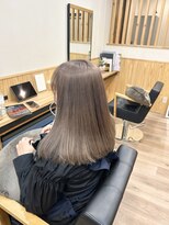 ココネ(cocone)&nbsp;髪質改善+ラベンダーグレージュカラー