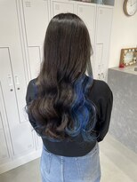 リリアン(ReLien)&nbsp;インナーカラー　ブルー