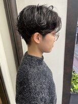 ラウンジ モリオ イケブクロ(Lounge MORIO Ikebukuro) 刈り上げハンサムパーマ/ショートパーマ/ニュアンスパーマ◯