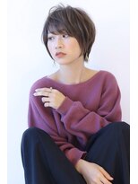 オーロ 千里山店(ORO) 20代30代40代50代ボブルフネビージュ小顔ワンレンショート