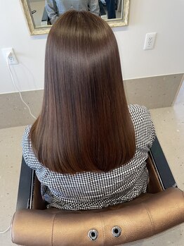 ココアール(cocoR)の写真/【矢原駅/徒歩4分】上品&大人らしいスタイルのグレイカラーをご提案♪魅力的な色合いをプロ目線で分析!