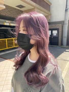 オーブ ヘアー リリー 博多2号店(AUBE HAIR lily) ピンクラベンダー