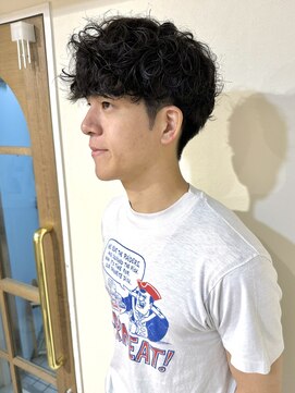 クレビアテン(CreBiA ten_) メンズ 海外スタイル プードルパーマ