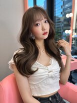 ボタン シブヤ(VOTAN SHIBUYA)&nbsp;韓国ヘア/顔まわりカット/前髪あり/顔まわりカット/くびれヘア