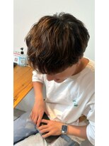 ブルーム ヘア デザイン(bloom hair design)&nbsp;メンズパーマ ミックス巻き