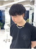 シャドウパーマ/メンズパーマ/ウェットヘア