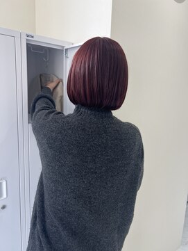 シェノン 夙川(CHAINON) ボブ/イメチェン/前髪/こなれミディ/アンブレラカラー