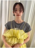 ステップカット/透明感カラー
