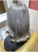 ハイトーンカラー×シルバー