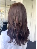 【艶髪】ピンクブラウン/ワインレッド/レイヤーカット
