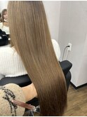 シールエクステ/ハイトーンカラー/髪質改善