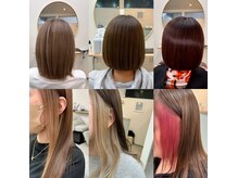 レイズ(rays.)の雰囲気（透明感カラーから、インナーカラーまでお任せ。）
