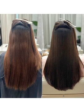 シンシア 銀座(sinsia) 後ろから見られてもきれいなロングヘア[30代40代50代60代]