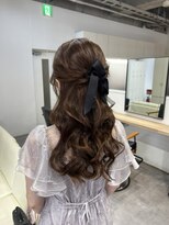 ジーニー 横浜(giinii)&nbsp;ヘアセット/ハーフアップ/結婚式アレンジ