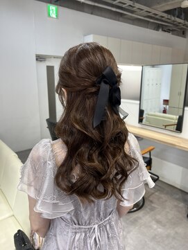 ジーニー 横浜(giinii) ヘアセット/ハーフアップ/結婚式アレンジ