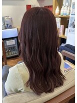 リシェールグリーン 越谷花田店(RICHAIR GREEN)&nbsp;デザインカラー/レイヤーカット/ウェットヘア/オリーブベージュ
