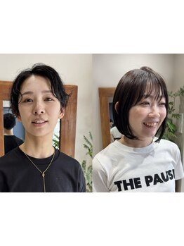 高いカット技術だからこその似合わせショートカットが得意！あなたに似合うショートスタイルに出会える◆