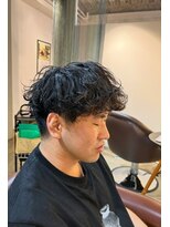 ビハインドザカーテン(BEHIND THE CURTAIN)&nbsp;【初めての方にオススメ】癖毛風メンズパーマ