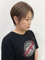 ヴィーヴォ 深江橋店(VIVO) 【VIVO】ハンサムショート くびれショート ミルクティーベージュ