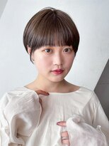 アルバム 新宿(ALBUM SHINJUKU)&nbsp;ショートおくれ毛前髪カット顔周りレイヤー_F40880