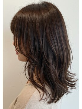 アントワープトーキョー(antwerp TOKYO) ミディアムレイヤー30代40代50代艶髪ブラウンカラー髪質改善