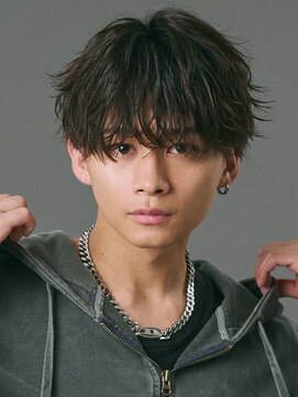 エルマーク 高槻(L-MARK) 波巻きスパイラル/シャドウパーマ/サーフカール/men's/メンズ