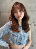 ミディアムレイヤーカット/似合わせカット/大人ガーリー/20代