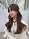 透明感アッシュブラウン×レイヤーカット○伊藤